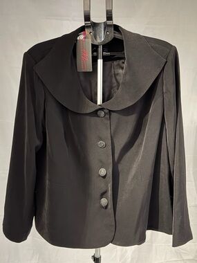 NWT Midnight Velvet Elegant Blazer Women's Size 22W Party Business Church